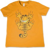Garfield Kinder Tshirt -Kids tm 6 jaar- Hanging On Oranje