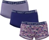 Vingino G231-6 FLOWER 3PACK Meisjes Onderbroek - Maat 122/128