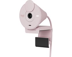 Logitech Brio 300 - Webcam - Full HD - USB C - Rose