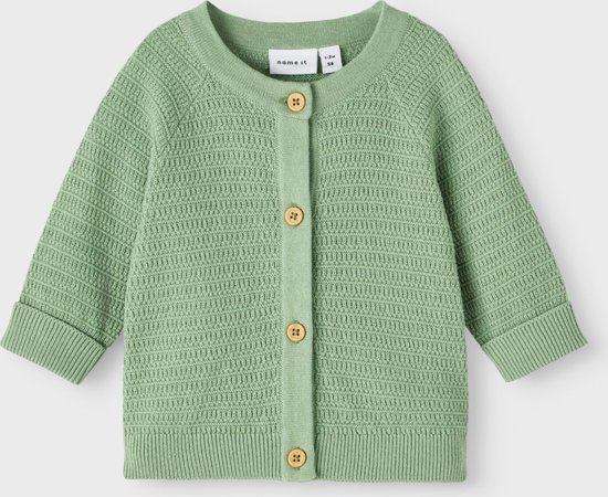 Cardigan NAME IT Nbmmast In Pvc Melange: Girocollo E Maniche Lunghe Per Neonato