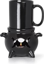 Alchemy - Cauldron Mokverwarmer - Zwart/Wit