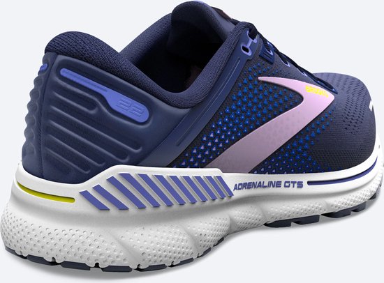 BROOKS W ADRENALINE GTS 23 STORM BLUE/PINK/AQUA - Hardloopschoenen BROOKS W ADRENALINE GTS 23 STORM BLUE/PINK/AQUA - Hardloopschoenen