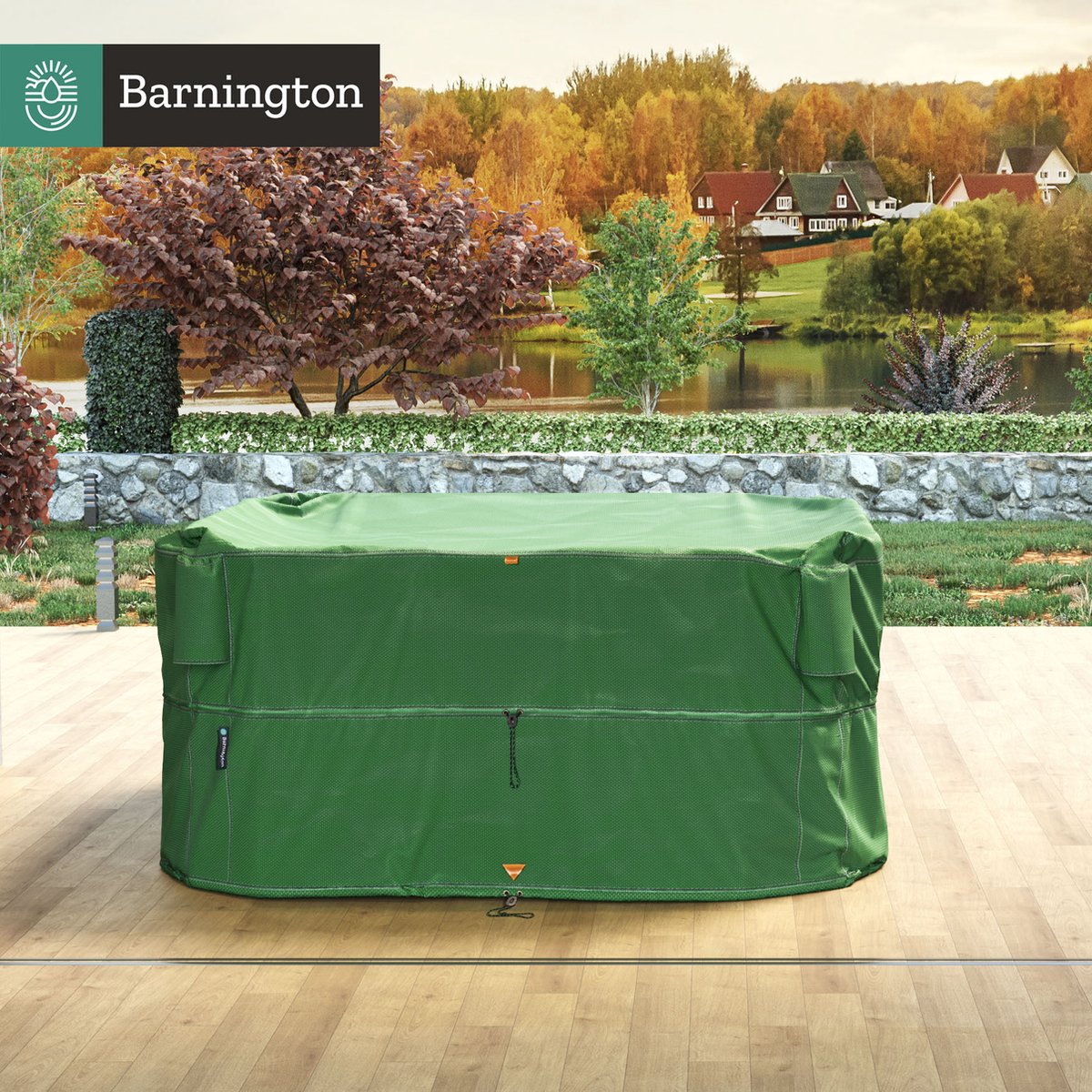 Tuinmeubelhoes Vierkant - 200x200x100cm - Barnington Outdoor Covers