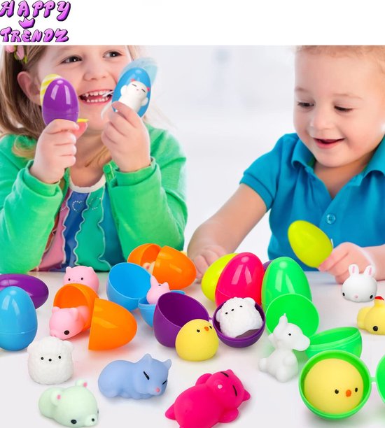 JOYIN 12 Voorgevulde Paaseieren Met Schattige Karakters Bouwstenen Voor Kinderen Cadeau Paaseierzoeken Paasmandvulling Feestcadeau Klaslokaalprijs 3618470395