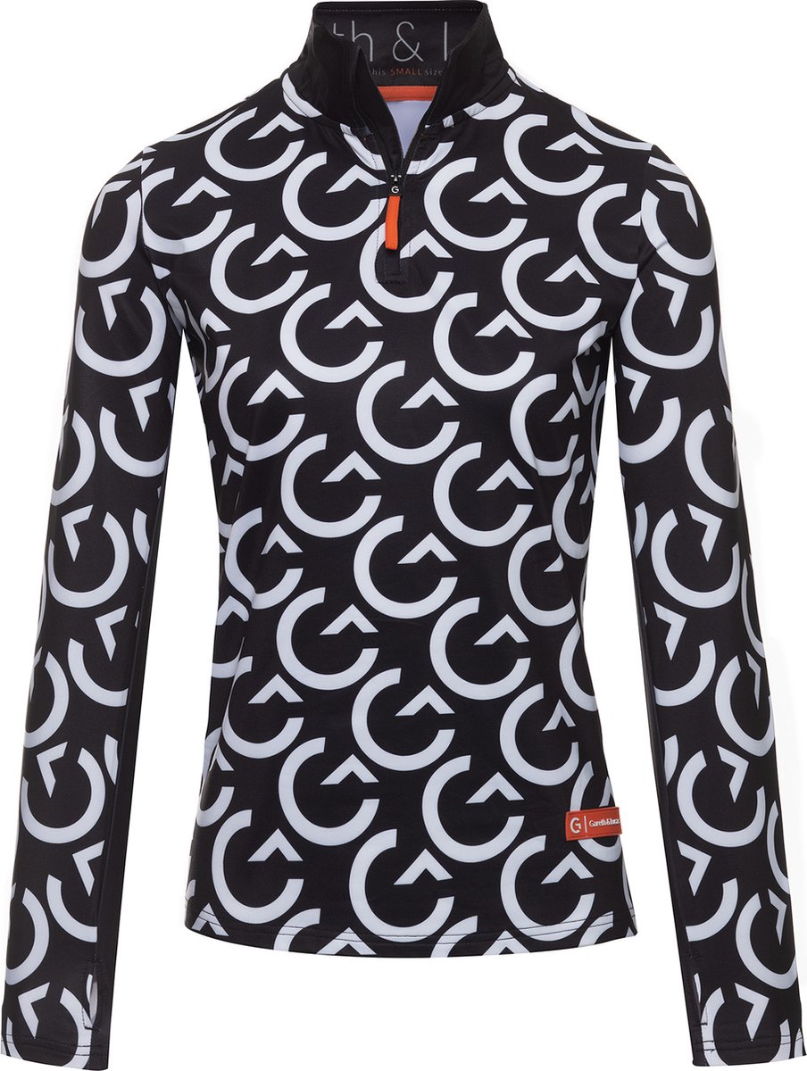 Gareth & Lucas Skipully The Twenty-Four - Dames XS - 100% Gerecycled Polyester - Midlayer Sportshirt - Wintersport