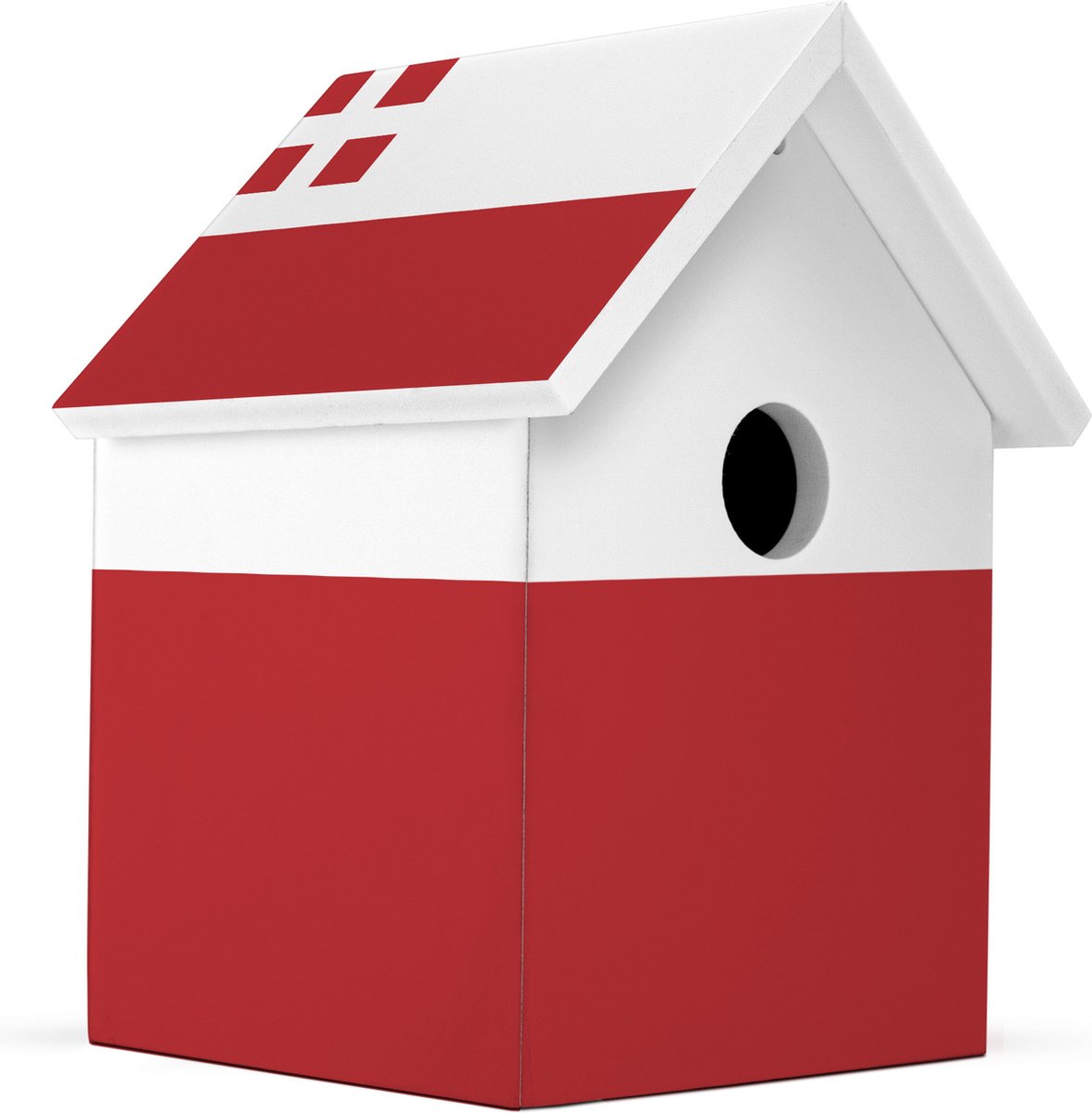 Milieuvriendelijk Vogelhuisje - Provincie Utrecht Handgemaakt - L15 x B15 x H20 cm