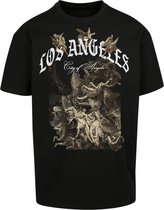 Mister Tee - City of Angels Oversize Heren T-shirt - XL - Zwart