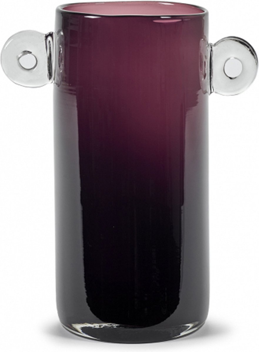 Serax Marie Michielssen Wind & Fire - Vaas - Aubergine - 24 Ø paars