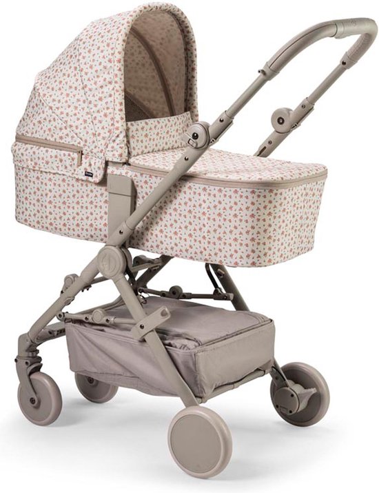 Elodie Mondo Draagmand - Mondo Reiswieg buggy - Plooibuggy - Reiswieg buggy inklapbaar - Autumn Rose van Elodie — afbeelding 3