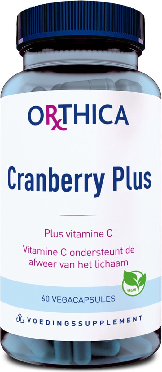 Goedkoopste Orthica Cranberry Plus - 60 vegacapsules
