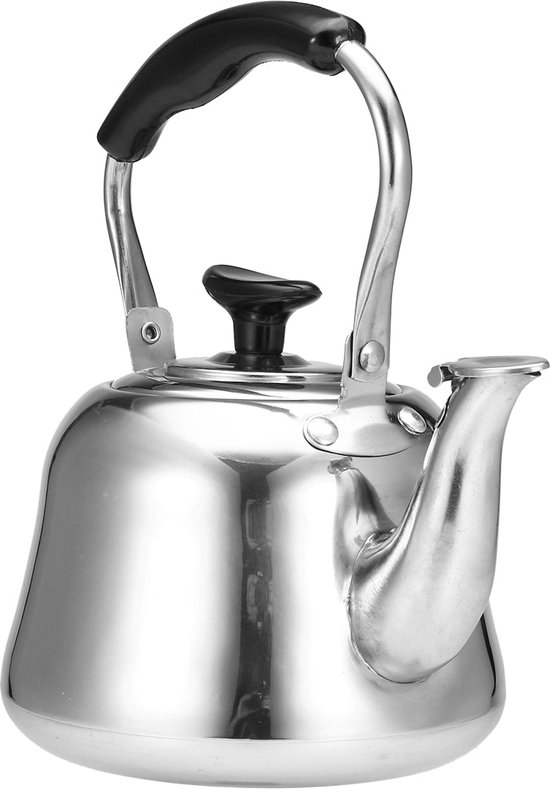 King hoff KH-3778 fluitketel gepolijst RVS zilver 3 Liter - ook geschi King hoff KH-3778 fluitketel gepolijst RVS zilver 3 Liter - ook geschi