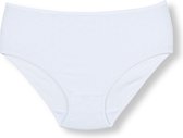 Marly MOON's - Comfort Culottes - Culotte taille haute - 100% Katoen - Tissu côtelé - Sous- Sous-vêtements pour femme - L - Wit - 1 pièce