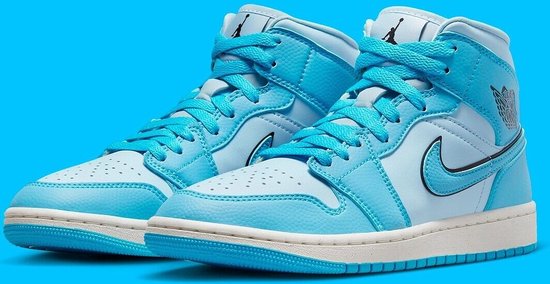 Nike Air Jordan 1 Mid SE 'Ice Blue' - Maat: 40