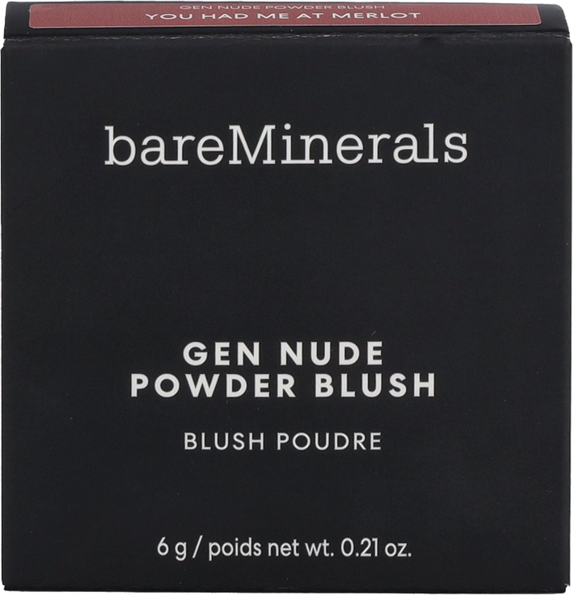 bareMinerals - Gen Nude Powder Blush - You Had Me at Merlot