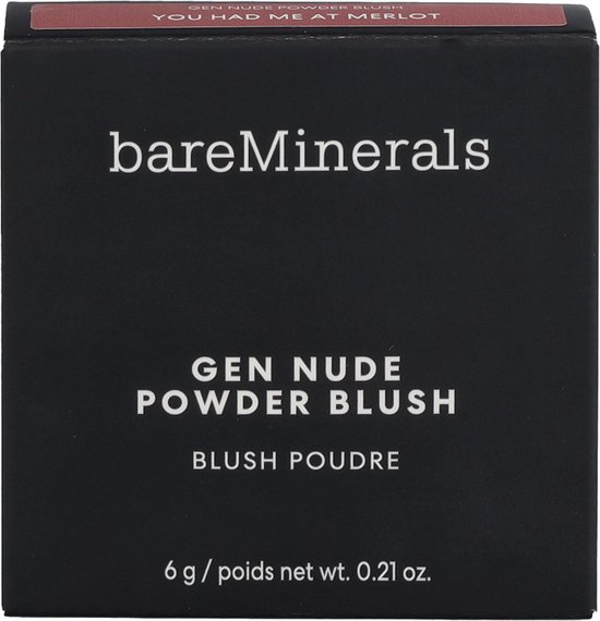 bareMinerals Gen Nude Powder Blush You Had Me at Merlot
