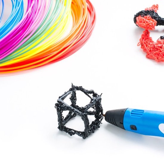 Filamenten Kruzzel PLA 3D Filamenten Set - 90m Kleurrijk en Milieuvriendelijk ...