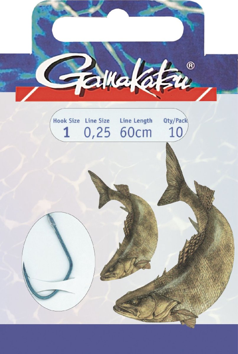 Gamakatsu Hook Bks-2210S Pike Perch 60Cm