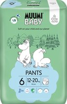 Eco Muumi Baby diaper pants taille 6 - 12-20 kg - 36 pièces - écologique