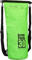 Fish Life Drybag 30L - Waterdichte Tas - Ocean Pack - Droogtas Groen