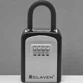 CLAVEM® Sleutelkluis met cijferslot - Centraal opbergen van sleutels voor buiten en binnen - Padlock