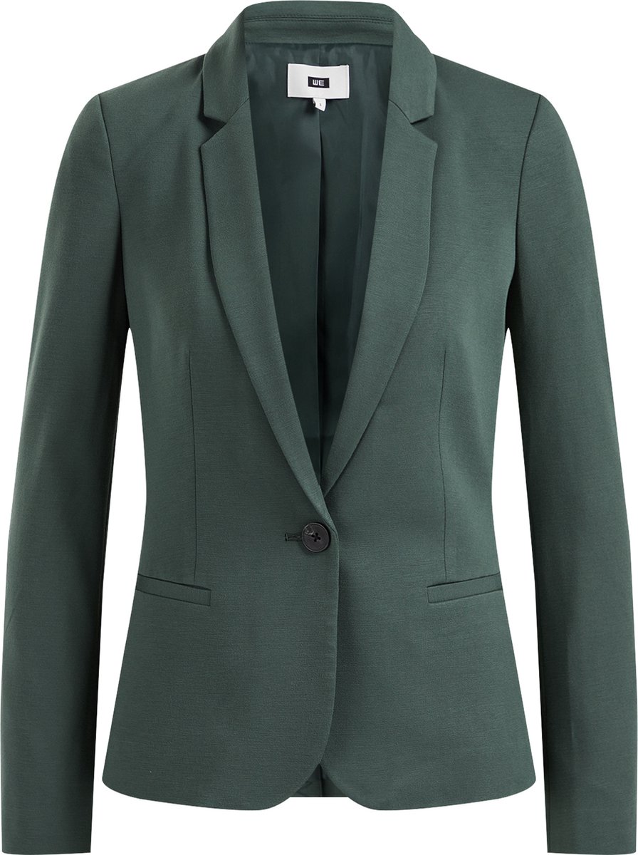 WE Fashion Dames getailleerde jersey stretch blazer