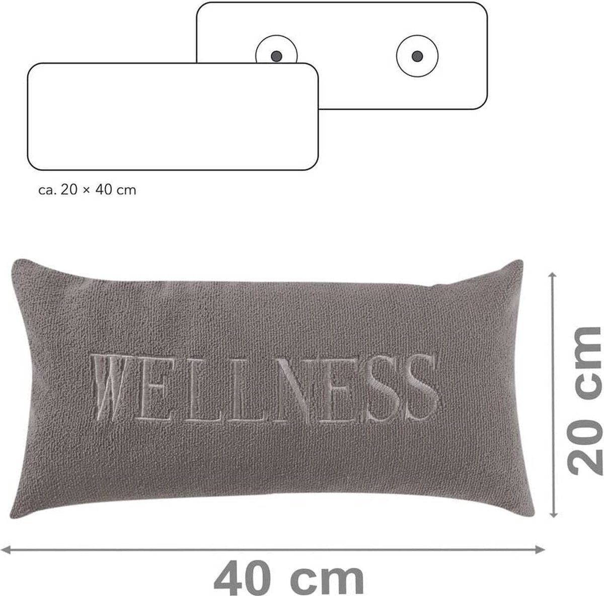 Badkamerbenodigdheden Waterdicht antislip spa-badkussen Volledig badkuipkussen Badkussen kopen vanaf een prijs van 11