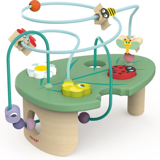 Janod Looping - Rups & Co - Lussen Met Veel Schattige Dieren! - 3-In-1 Spel: Lussen, Stapelen, In Elkaar Steken - Geschikt Vanaf 1 Jaar van Janod — afbeelding 5