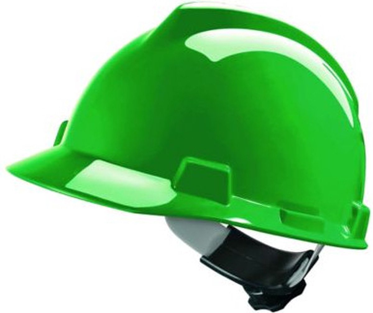 MSA - VGARD 500 Fas-Trac - Veiligheidshelm - Bouwhelm - Groen