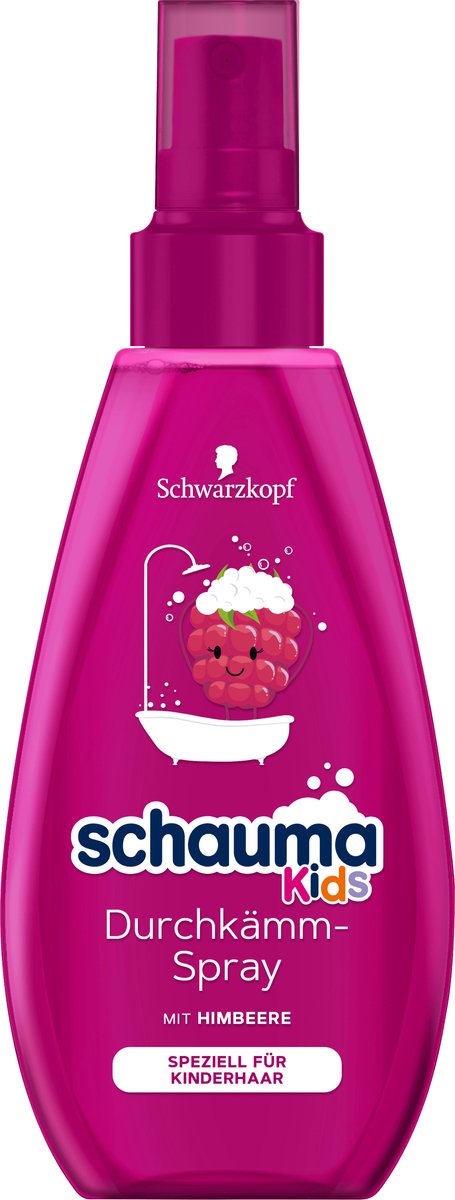 Schwarzkopf Schauma Kids doorkamspray Framboos, 150 ml