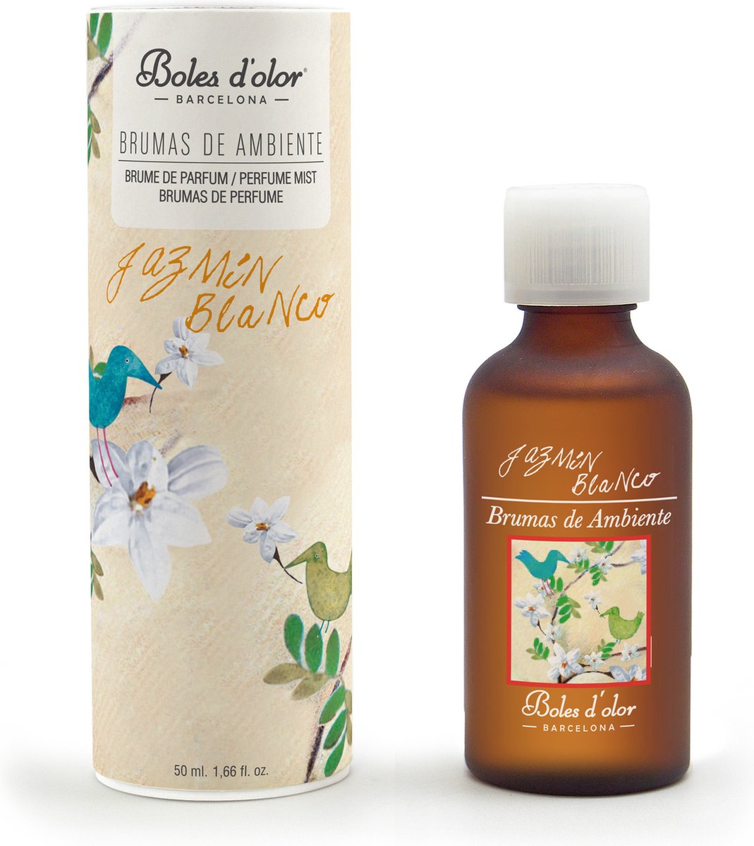 Goedkoopste Boles d'olor - geurolie 50 ml - Jazmin blanco (Witte jasmijn