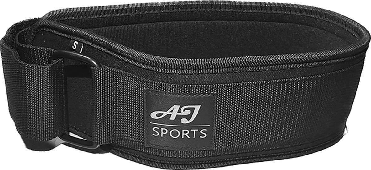 AJ-Sports Lifting belt - Maat XL - Klitteband sluiting - Powerlift riem - Fitness riem - Weightlifting belt - Gewichthefriem - Krachttraining - Powerlifting - Fitness