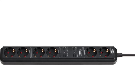 brennenstuhl Connect Eco-Line wifi stekkerdoos – 1,5m – zwart