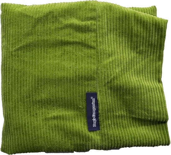 Foto: Dog s companion losse hoes appelgroen ribcord voor hondenkussen hondenbed l 115x85cm