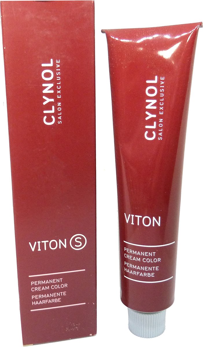 Clynol Viton S Haarkleuring Creme Permanent 60ml - 06.6+ Dark Copper Blonde Plus / Dunkelblond Kupfer Plus