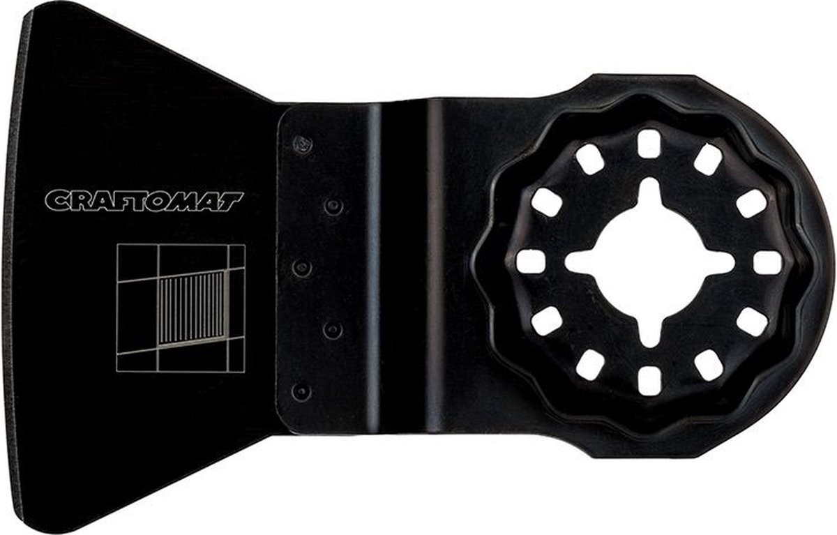 CRAFTOMAT multitool schraapblad / zaagblad - 40 mm - Voor tegels - Starlock systeem