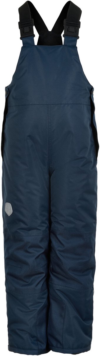 Color Kids - Winterbroek met bretels voor kinderen - Fleece voering - Total Eclipse - maat 128cm