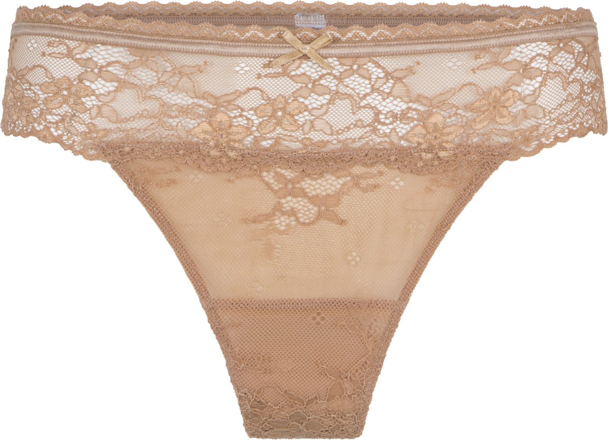 LingaDore - Daily String Camel - maat L - Beige/Bruin