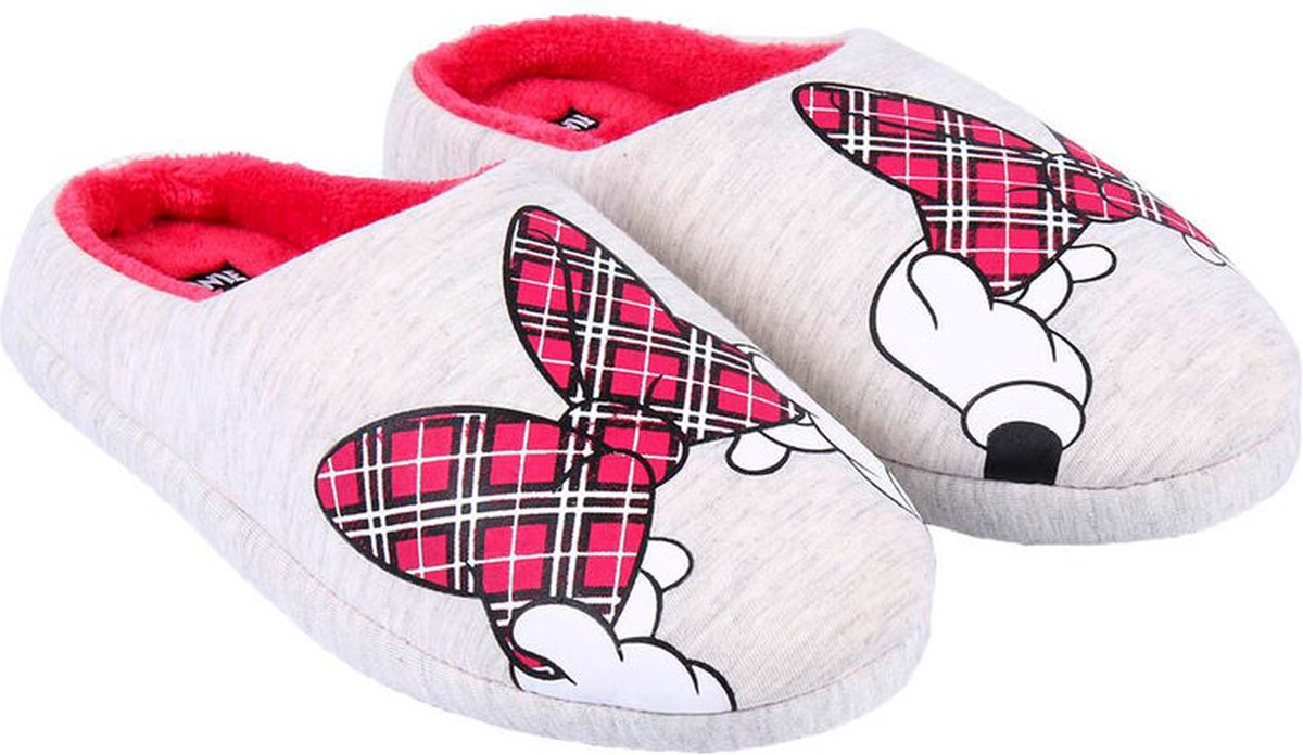 Disney Minnie - Premium slippers - met harde zool en antislip - Maat 40/41