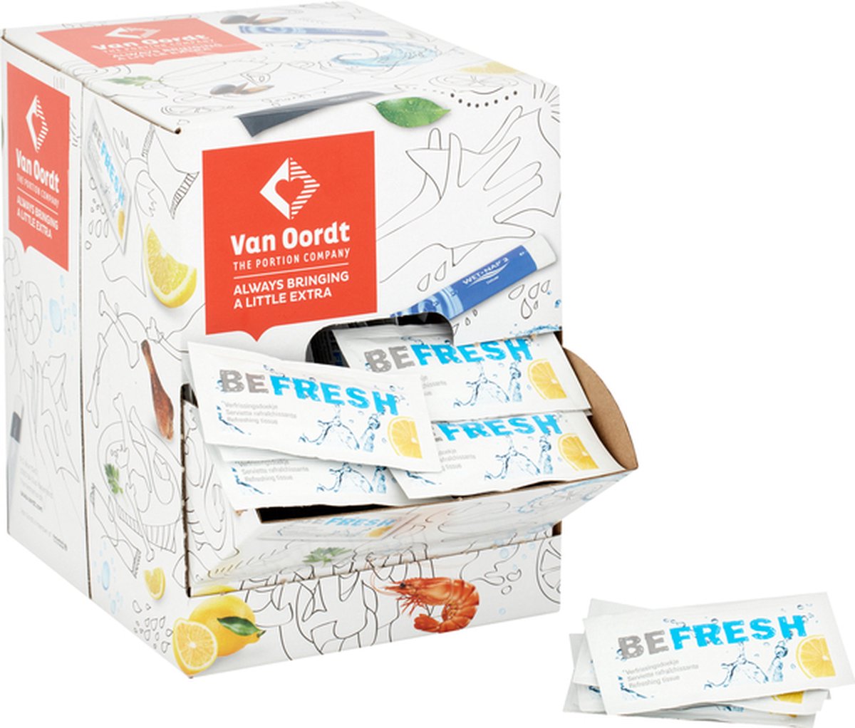 Verfrissingsdoekje van Oordt BeFresh citroen 240x1st
