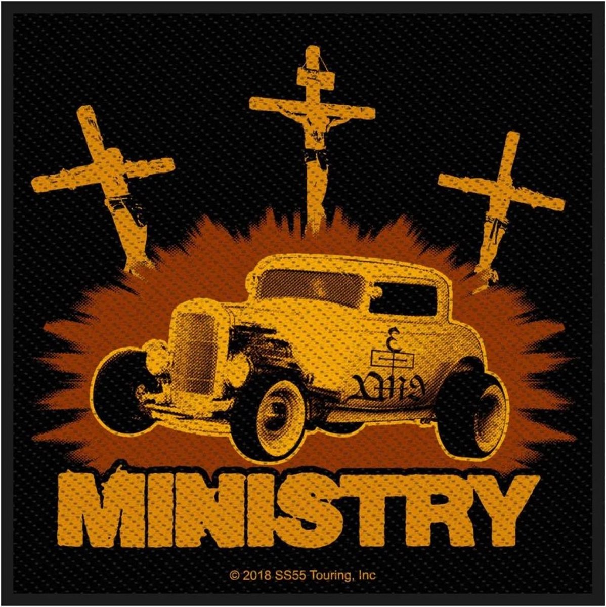 Ministry - Jesus Built My Hotrod - Patch