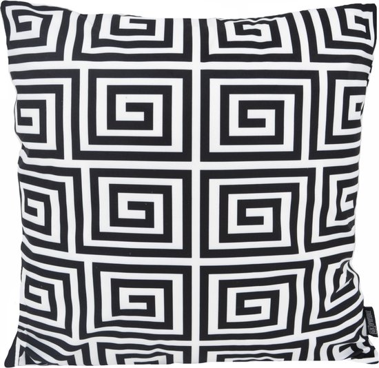 Sierkussen Greek Maze | 45 x 45 cm | Katoen/Polyester