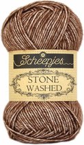 Scheepjes Stone Washed 50 gr - 822 Brown Agate