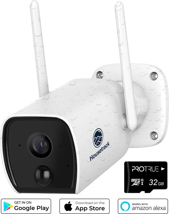 Housetrack 1080P Bewakingscamera met App - Indoor & Outdoor - Smart Home  Security -... | bol.com