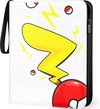 Afbeelding van het spelletje Yone - Verzamelmap voor Pokémonkaarten - 4 Pocket Verzamelmap Pokémon - 400 Kaarten - Wit - Pokémon kaarten verzamelmap