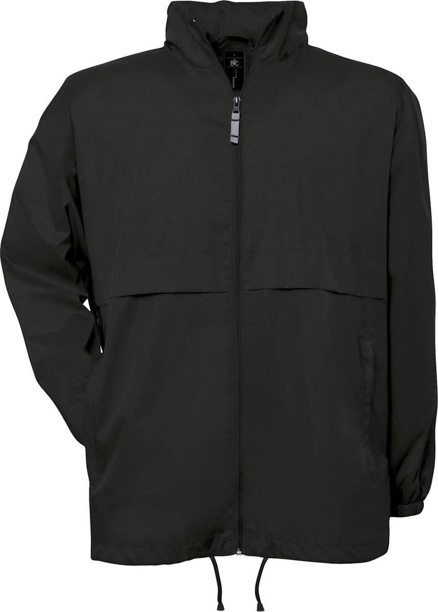 Windjas ‘Air Men Windbreaker’ B&C Collectie Zwart