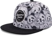Awesome Sauce - Awesome Panda - 42cm tot 48cm - Kinderpet Peuters - Pet - Snapback
