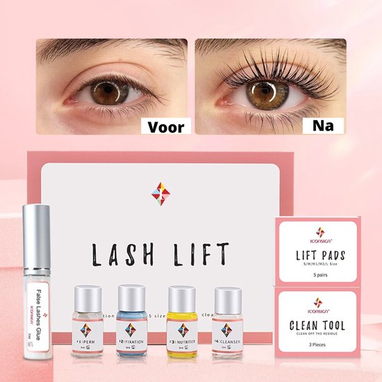 Currero Wimperlifting Set Lash Lift Kit Lash Lift Set Lashlift