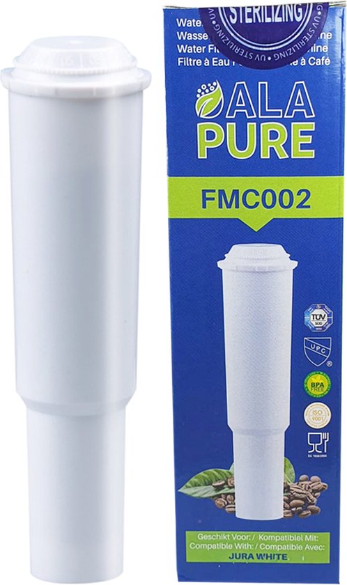 Wessper 2 filtres de douche Aquashower blanc - Bricolage