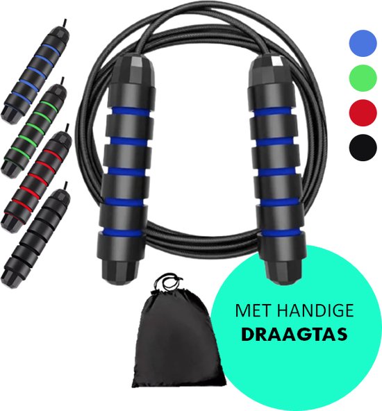 PVC Springtouw Met Schuimhandvat Verstelbare Lengte Draadloze Bal Springtouw Voor Volwassenen Fitness Goed