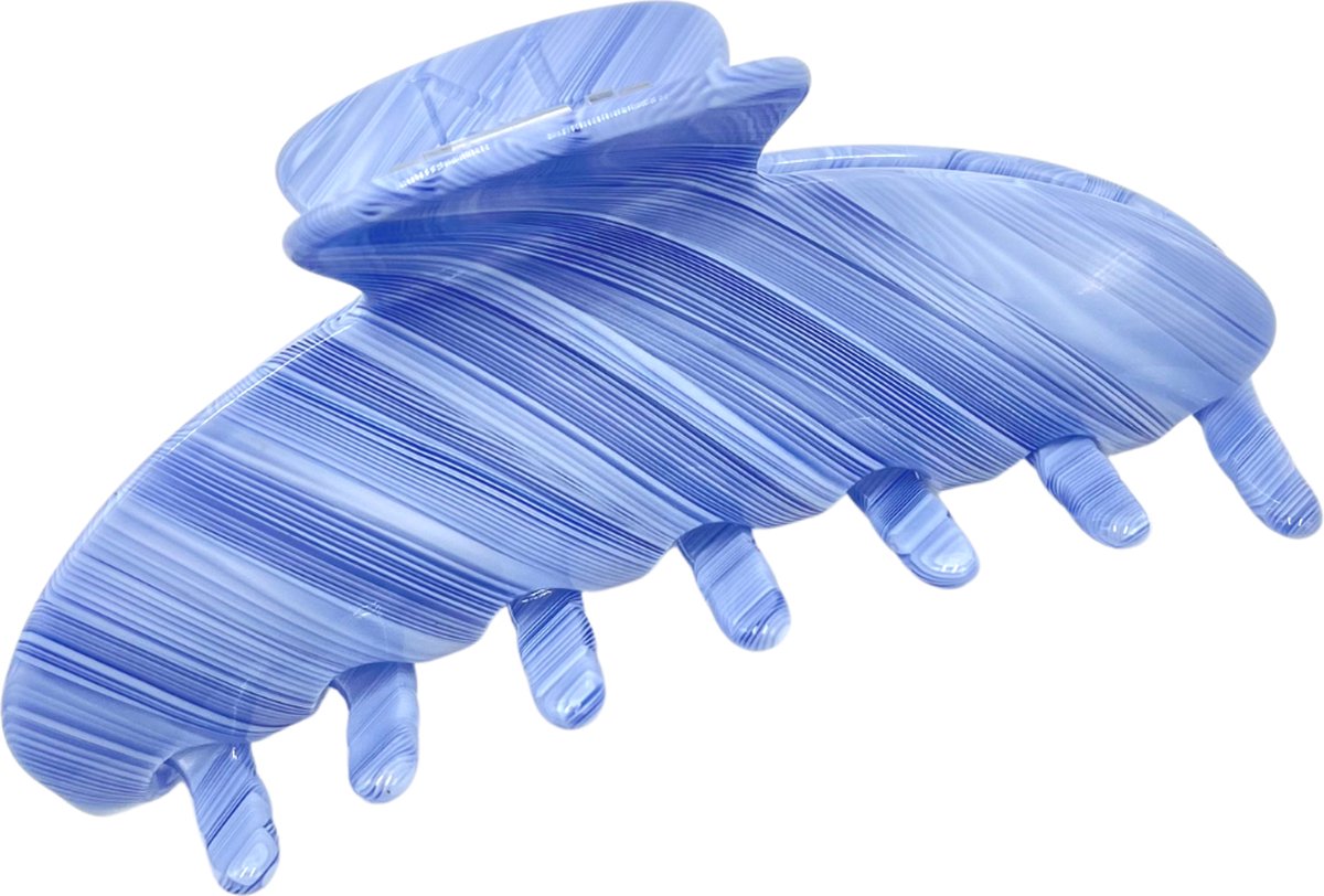 MOONIE’S® Haarklem - Indigo - Blauw - Acetate - 1 Stuk